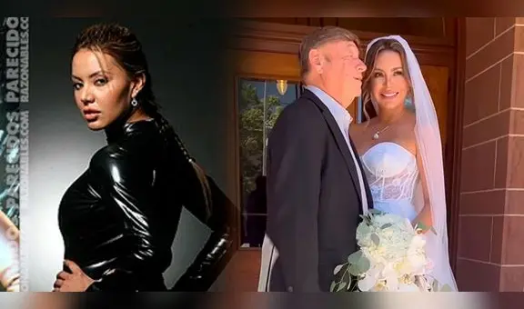 Karla Casós, la Angelina Jolie peruana, se casó con su empresario en Estados Unidos: "¡Love you!"