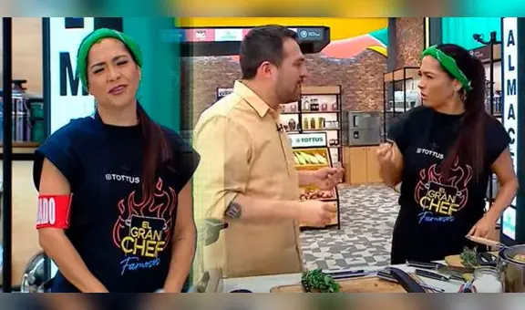 Katia Palma no deja de ‘tirarle maíz’ a Giacomo: “Gracias por darme la mano, la próxima me la pides”