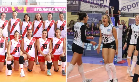 Vóley Argentina vs. Perú: ¿a qué hora jugarán y cómo ver a Las Panteras y la Bicolor?