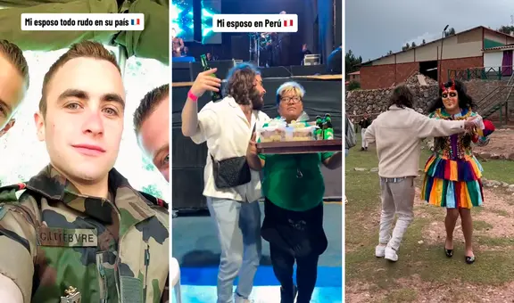 Joven dejó el ejército de Francia por amor al Perú: “Adora la cumbia y la comida"