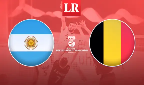 Argentina vs. Bélgica EN VIVO: ¿a qué hora y dónde ver el partido del Mundial de Voley Sub-21?