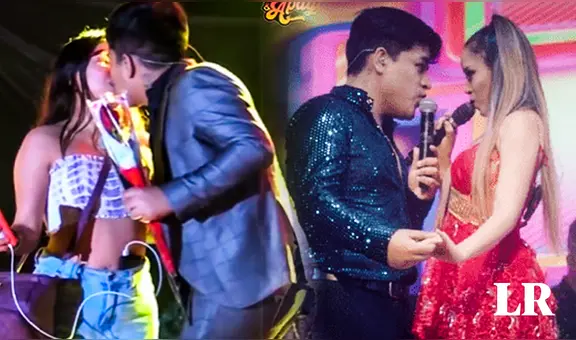 Edu Baluarte, vocalista de Corazón Serrano, besó a fanática en concierto en Arequipa: "¿Y Kiara?"