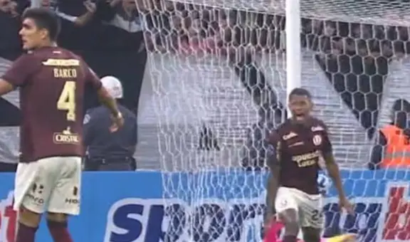 Andy Polo le recriminó con todo a Alfonso Barco su falta de marca en el gol de Corinthians