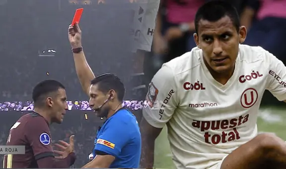 Hinchas apuntan contra Valera tras agónica derrota de la U: "Se hace expulsar tontamente"