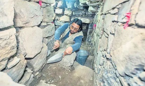 Descubren nuevo acceso a zona de galerías de Chavín de Huántar en Áncash