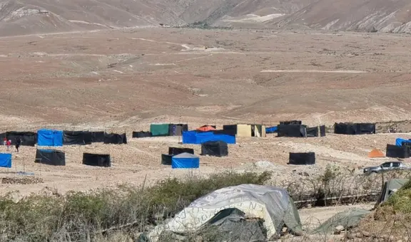 Arequipa: 300 policías desalojan a invasores de terrenos públicos