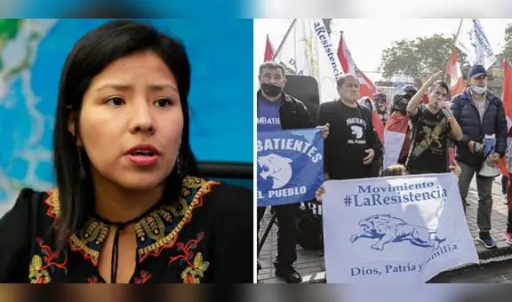 Exparlamentaria Indira Huilca sobre La Resistencia: "Lo que realiza este grupo no es hacer política"