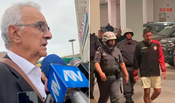 Jorge Fossati reveló cómo se dio la detención de su preparador físico en la cancha de Corinthians