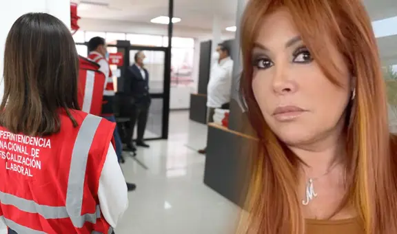 Sunafil investiga condiciones laborales de trabajadores de Magaly: “No tenemos planilla”