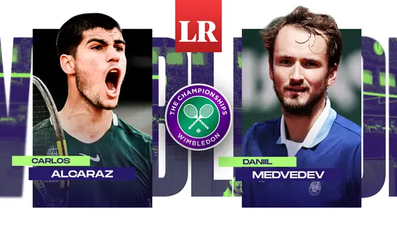 Alcaraz vs. Medvedev EN VIVO: ¿a qué hora y dónde ver la semifinal de Wimbledon 2023?