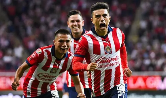 Chivas vence al Necaxa por 2-0 en la tercera fecha de La Liga MX