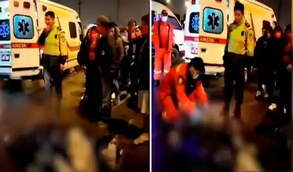 VES: adulta mayor murió atropellada por taxista cuando cruzaba la pista con su esposo