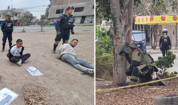 Con granadas y armas de fuego: PNP desarticula banda criminal dedicada a la extorsión