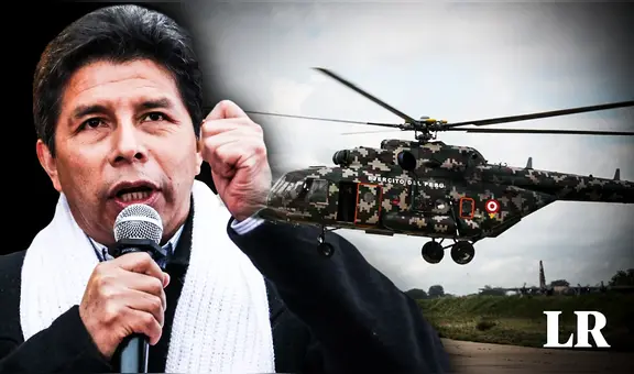 Pedro Castillo habría dispuesto de helicóptero del Ejército para viaje recreacional de sus hijos