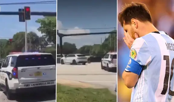 Lionel Messi se pasó la luz roja en Miami y casi se choca tras salir de entrenamiento