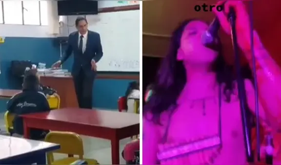 ¡La vida secreta del 'Maestro Miel'! Profesor de Arequipa enseña de día y de noche es metalero