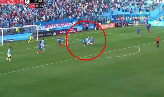 ¡Golazo de otro planeta! Brenner anotó el 3-2 de Cristal de media tijera en el último minuto