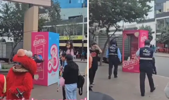 Retiran de Miraflores la caja tamaño real de Barbie y usuarios entristecen: "No lo hagas"