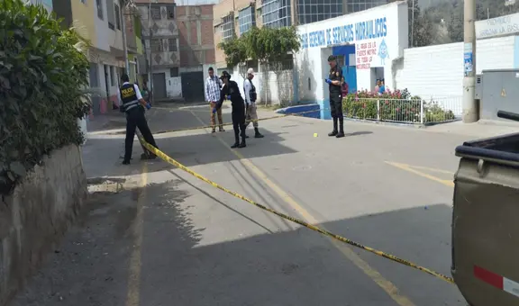 Balacera en Chosica: dos trabajadores municipales gravemente heridos tras ataque de sicario