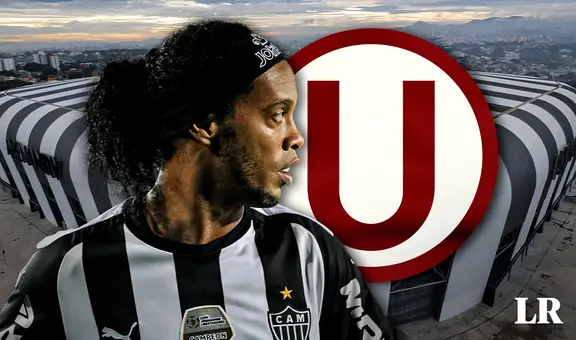Excapitán de la U se luce con Ronaldinho en inauguración del nuevo estadio de Atlético Mineiro