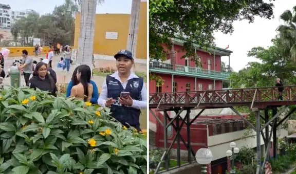 Barranco: denuncian discriminación a escolares del Callao por tomarse fotos en Puente de los Suspiros