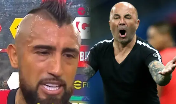 Arturo Vidal calificó de "perdedor" a Sampaoli: "No sabe apreciar a los jugadores"