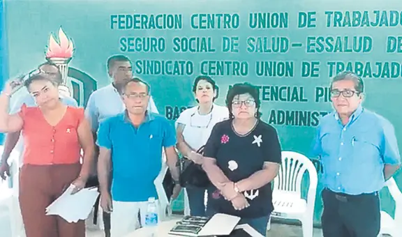 Piura: rechazan nombramiento de presidenta de EsSalud