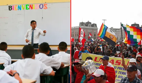 ¿Habrá clases en colegios de la capital este miércoles 19 de julio por la 'Toma de Lima'?