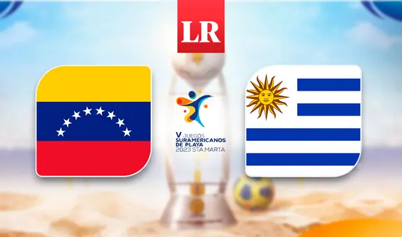 Venezuela vs. Uruguay EN VIVO: ¿dónde ver el partido por los Juegos Suramericanos de Playa 2023?