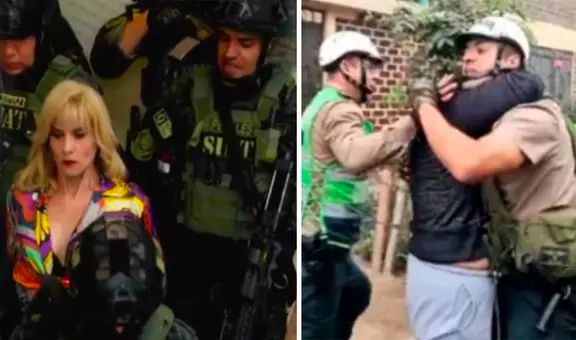 ¡Como en la vida real! PNP que capturó a la 'mirada de tiburón' fue quien frustró secuestro de empresaria