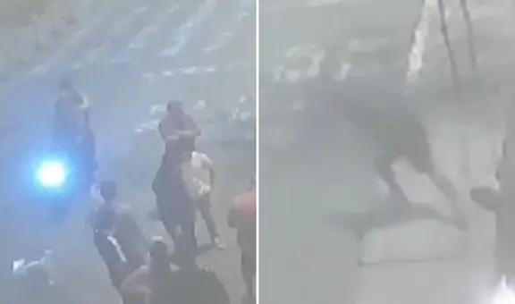 Cercado de Lima: vecinos atrapan a delincuente, pero sus cómplices lo rescatan a balazos