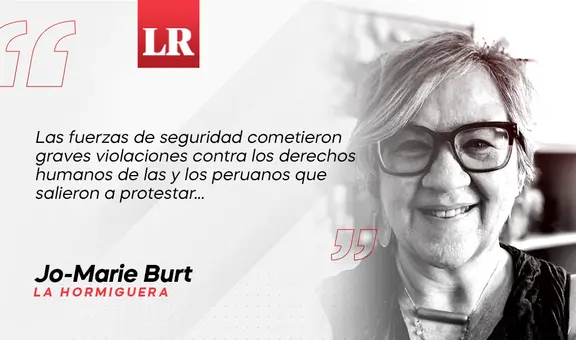 El derecho a la protesta pacífica, por Jo-Marie Burt