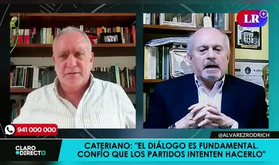 Pedro Cateriano: "Por una cuestión de principios, no nos oponemos a ninguna marcha"