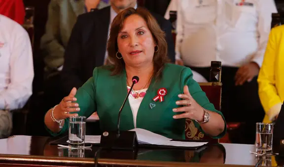 Dina Boluarte se pronunció junto a sus ministros a horas de la 'Marcha Nacional' del 19 de julio