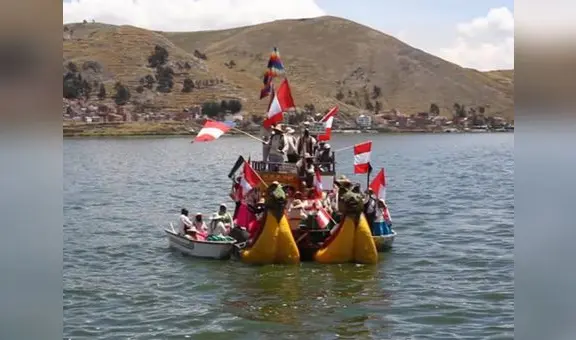 Puno en riesgo por descenso del nivel del agua en lago Titicaca