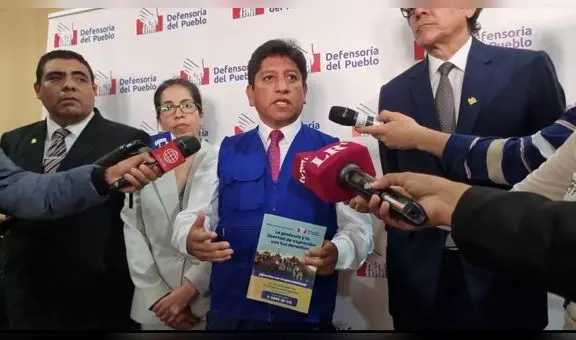 Defensor del Pueblo sobre 'Marcha Nacional': “Nuestra condena a la violencia es absoluta”