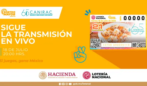 Sorteo Mayor: resultados de la Lotería Nacional HOY, 18 de julio | EN VIVO