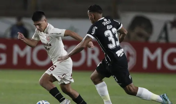 En un final 'picante', Universitario perdió 2-1 con Corinthians y quedó eliminado de la Sudamericana