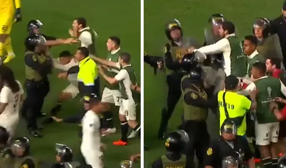 Rodrigo Ureña y Saravia agredieron a policías en medio de la pelea con jugadores de Corinthians