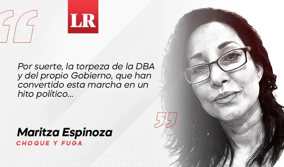 Marcho por mi voto, por Maritza Espinoza