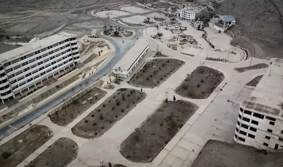 La enorme y abandonada universidad ubicada en la cima de un cerro de SJL: ¿qué pasó con la institución?