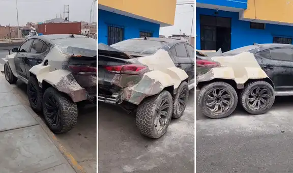 Joven realiza singular remodelación en su auto y redes estallan: "Interesante y original"