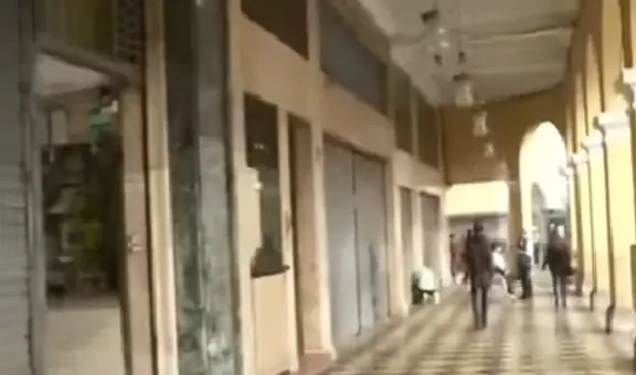 'Marcha Nacional': solicitan a negocios cerca a la plaza de Armas cerrar a las 2.00 p. m.