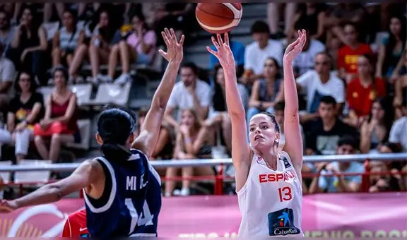 ¡España a cuartos de final! La Rojita venció 93-65 a China Taipei por el Mundial de Baloncesto Sub-19