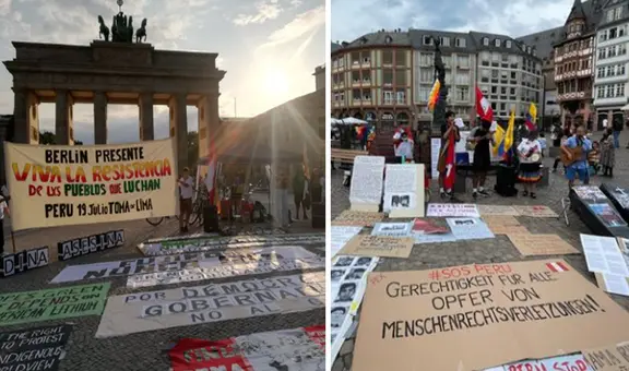 'Marcha Nacional': peruanos en el extranjero apoyan movilización contra el Gobierno de Dina Boluarte