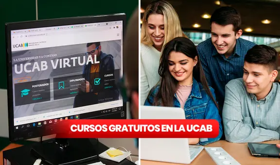Los 27 cursos gratuitos en línea que ofrece la UCAB desde julio