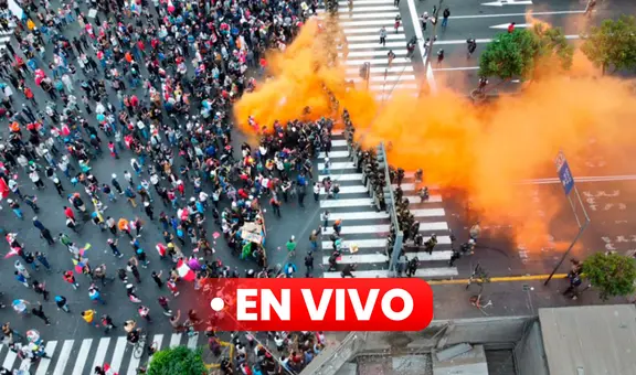 'Marcha en Lima' EN VIVO: manifestantes se encuentran en los exteriores del Congreso