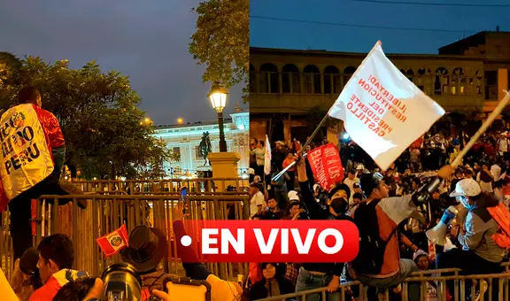 'Marcha en Lima' EN VIVO: PNP dispersa con bombas lacrimógenas a manifestantes hacia Acho