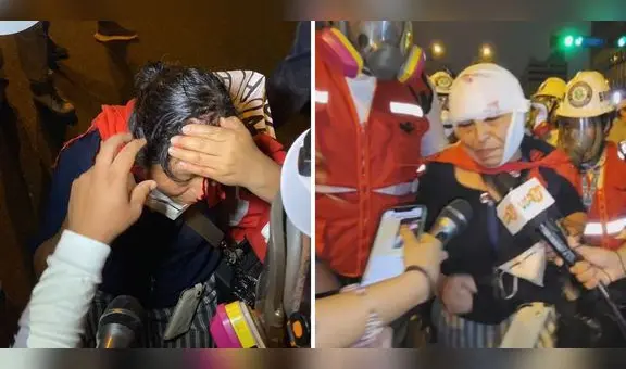 'Marchas en Lima': registran primeros heridos durante protestas contra Dina Boluarte