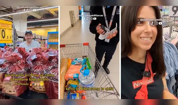 Españoles en Perú salen de supermercado y revisión de boleta les asombra: "No nos había pasado nunca"
